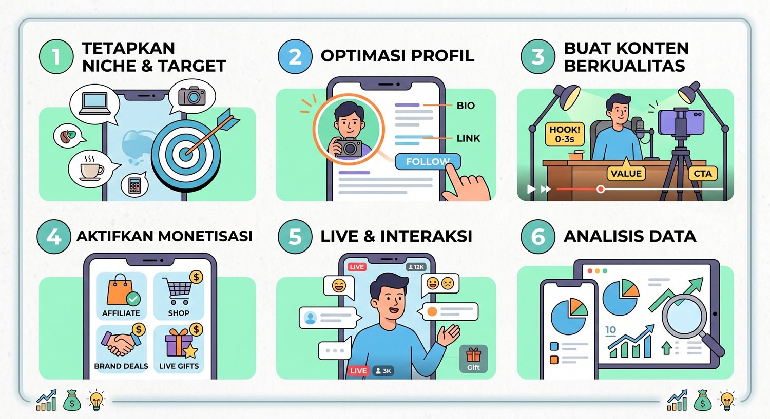 Panduan Lengkap Membangun Akun TikTok dari Nol Hingga Menghasilkan Cuan