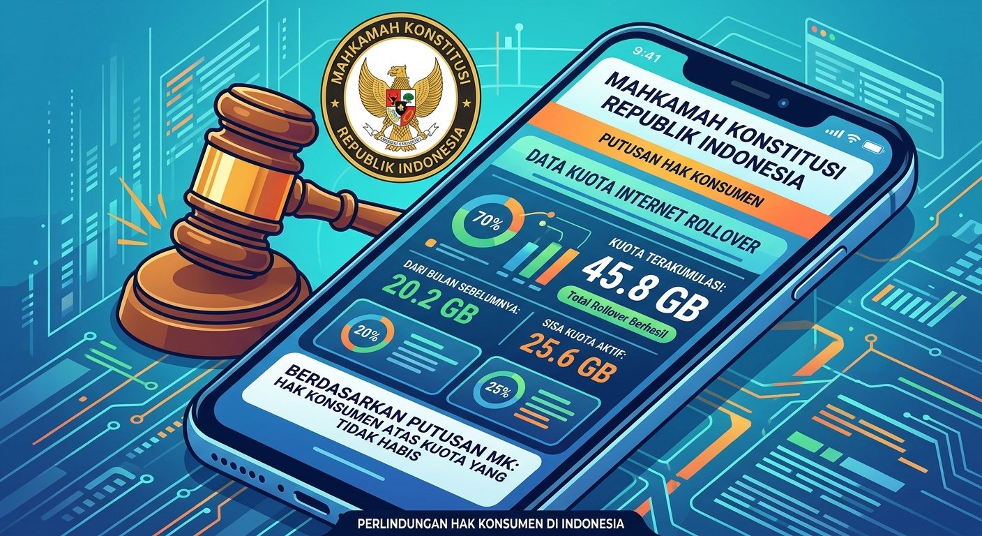 Kemenangan Konsumen: Putusan MK Tegaskan Sisa Kuota Internet Tak Boleh Hangus!